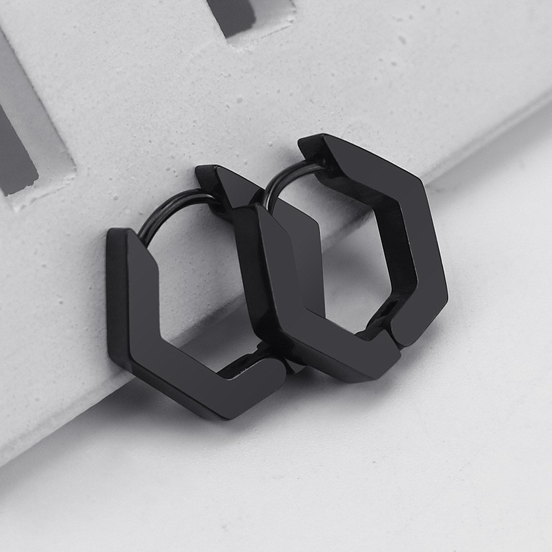 ARRACADA EXAGONO GEOMETRICO BLACK MEY