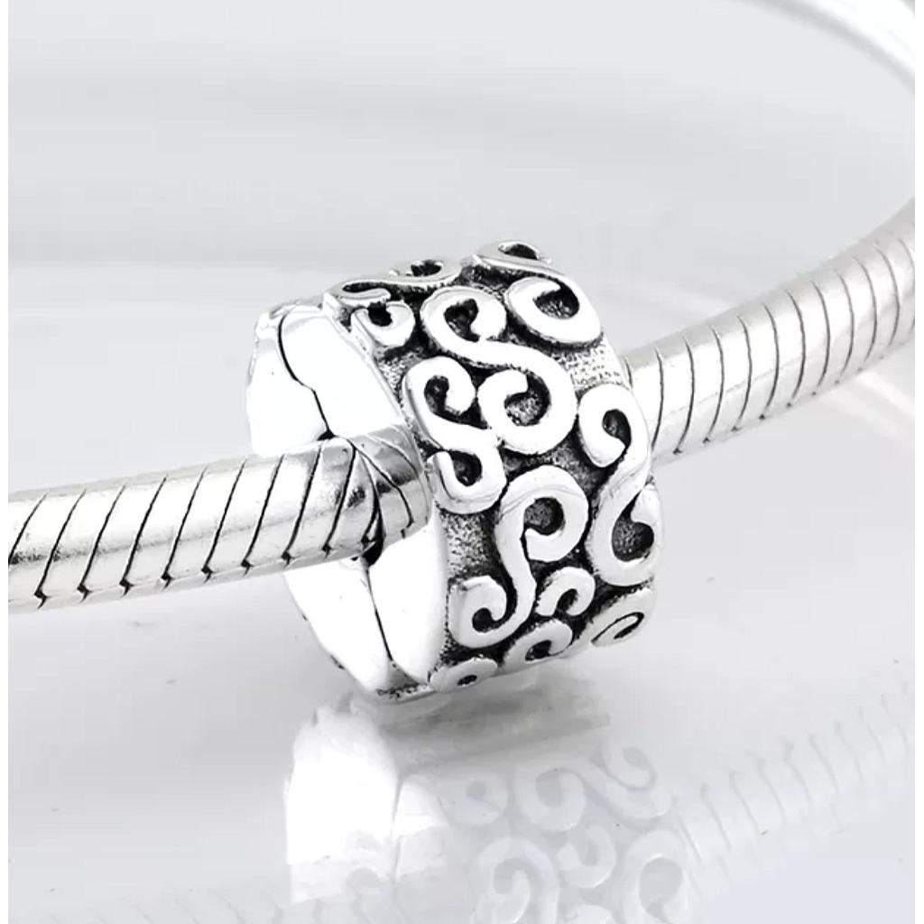 CLIP PLATA ONDAS