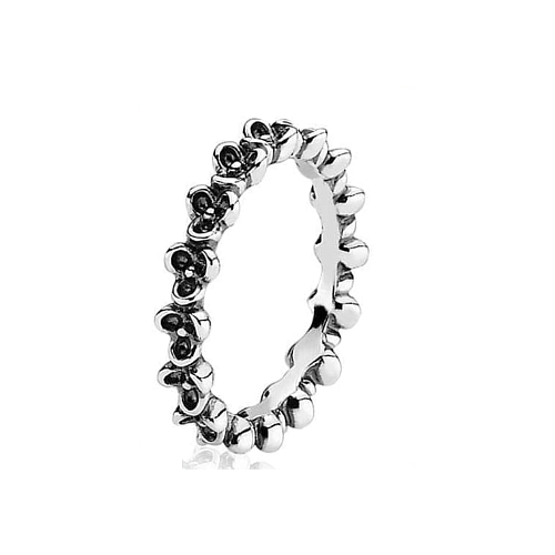 ANILLO PLATA MINI ROSAS