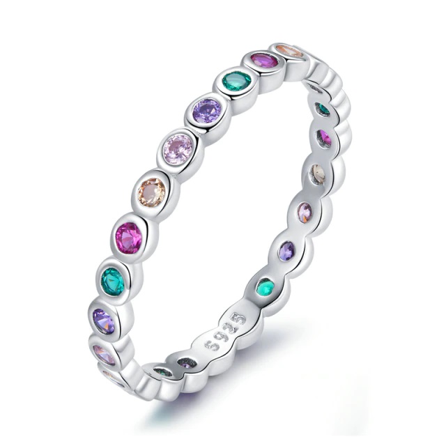 ANILLO BOLITAS COLORES