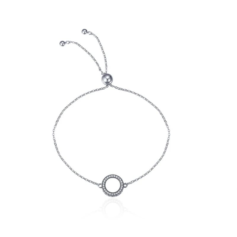 PULSERA PLATA HALLO